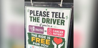 How A Driver’s Simple Sign Turned A Routine Ride Into An Act Of Kindness
